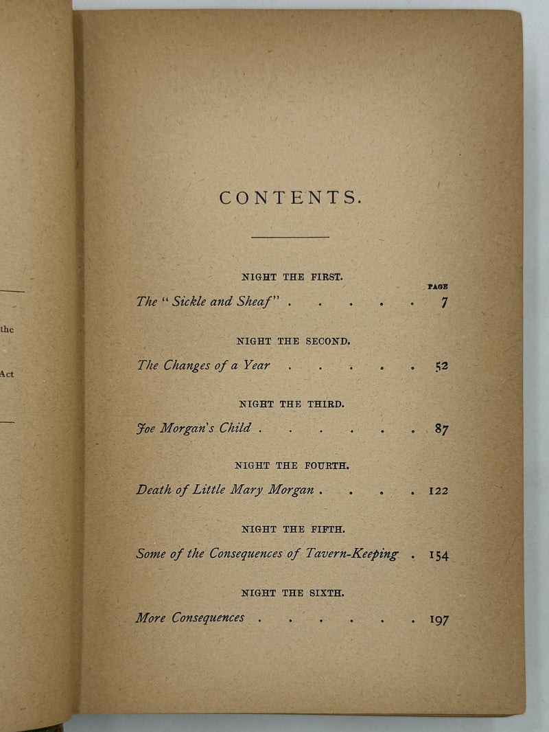 Ten Nights in a Bar-Room, and What I Saw There by T. S. Arthur