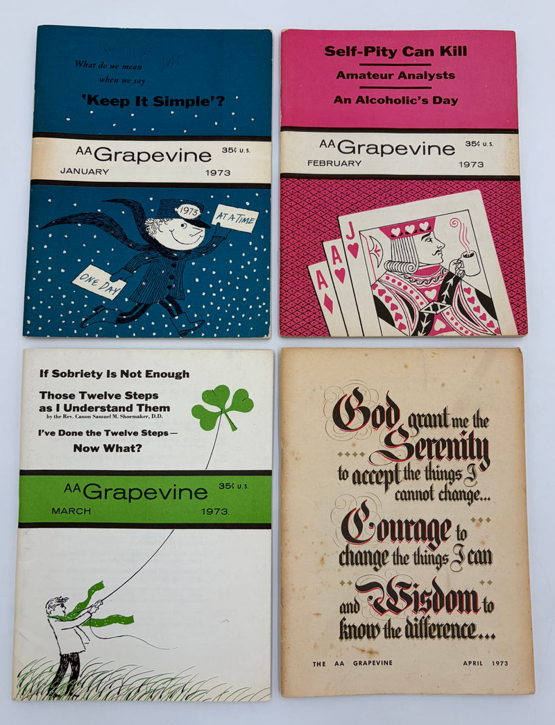 AA Grapevine Complete Set 1973