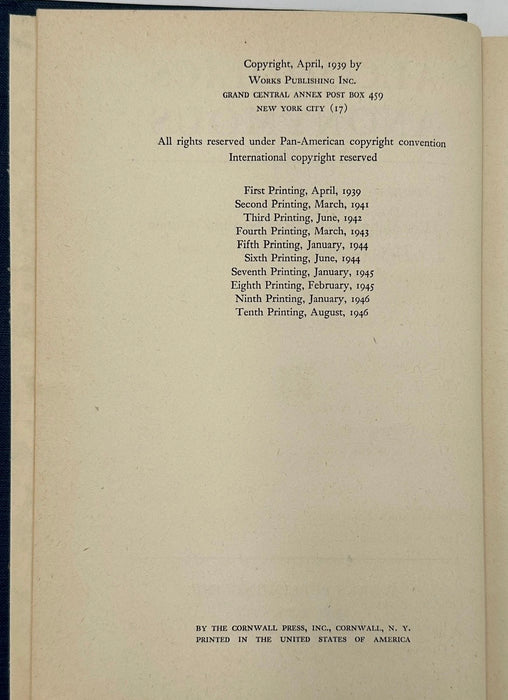 Alcoholics Anonymous — First Edition, Tenth Printing (August 1946) with Original Dust Jacket