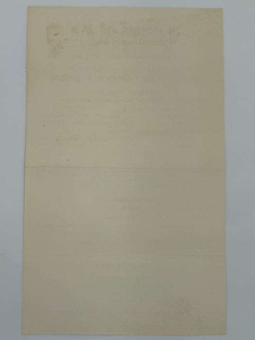 24 Hours of A.A. Poster – Suburban Group, Tyler, Texas - 1977