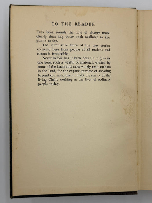 By The Grace Of God : A Book Of Religious Experience By Rev. F.E. Christmas - 1937 Recovery Collectibles