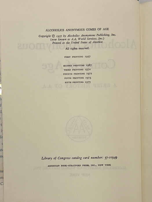 AA History Book Set — Five Essential Volumes of A.A. History