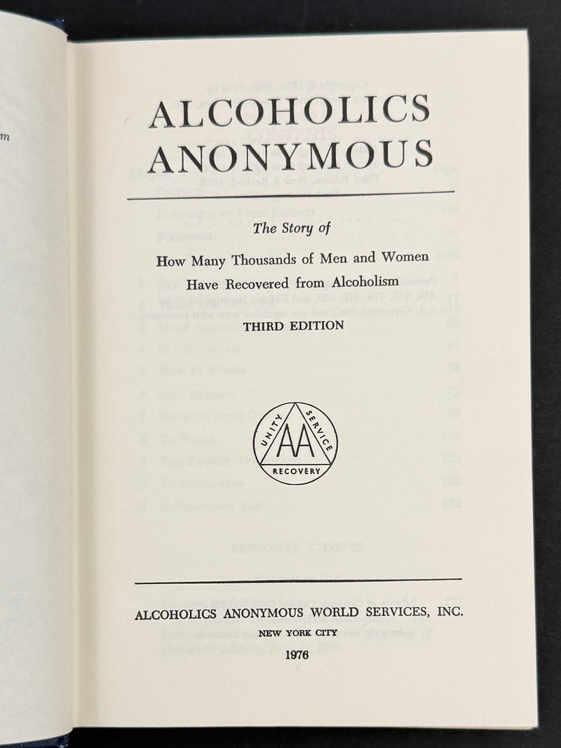 Alcoholics Anonymous — The Complete Four-Edition Big Book Collection (1939–2001)
