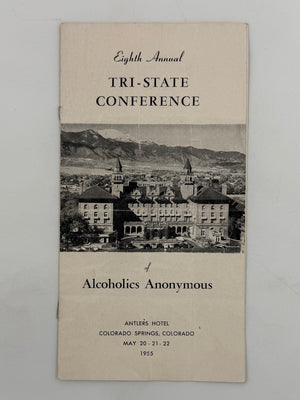 1955 A.A. Tri-State Conference — 8th Annual Program — Colorado Springs, Colorado