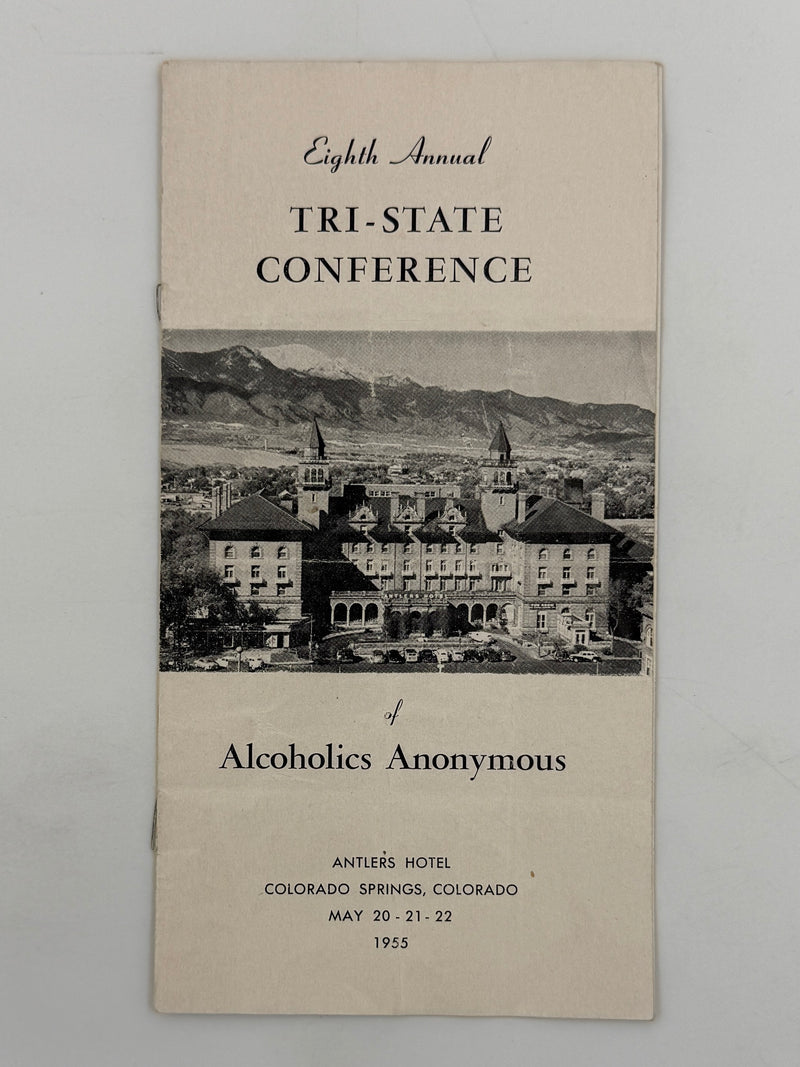 1955 A.A. Tri-State Conference — 8th Annual Program — Colorado Springs, Colorado