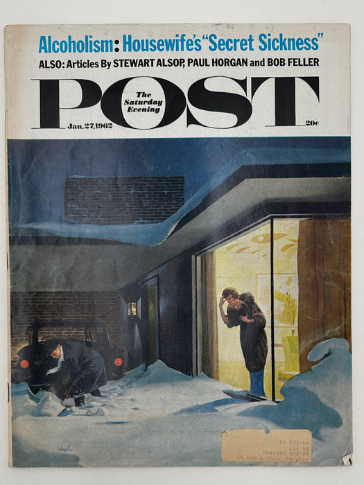 Saturday Evening Post from January 1962 - The Housewife’s Secret Sickness