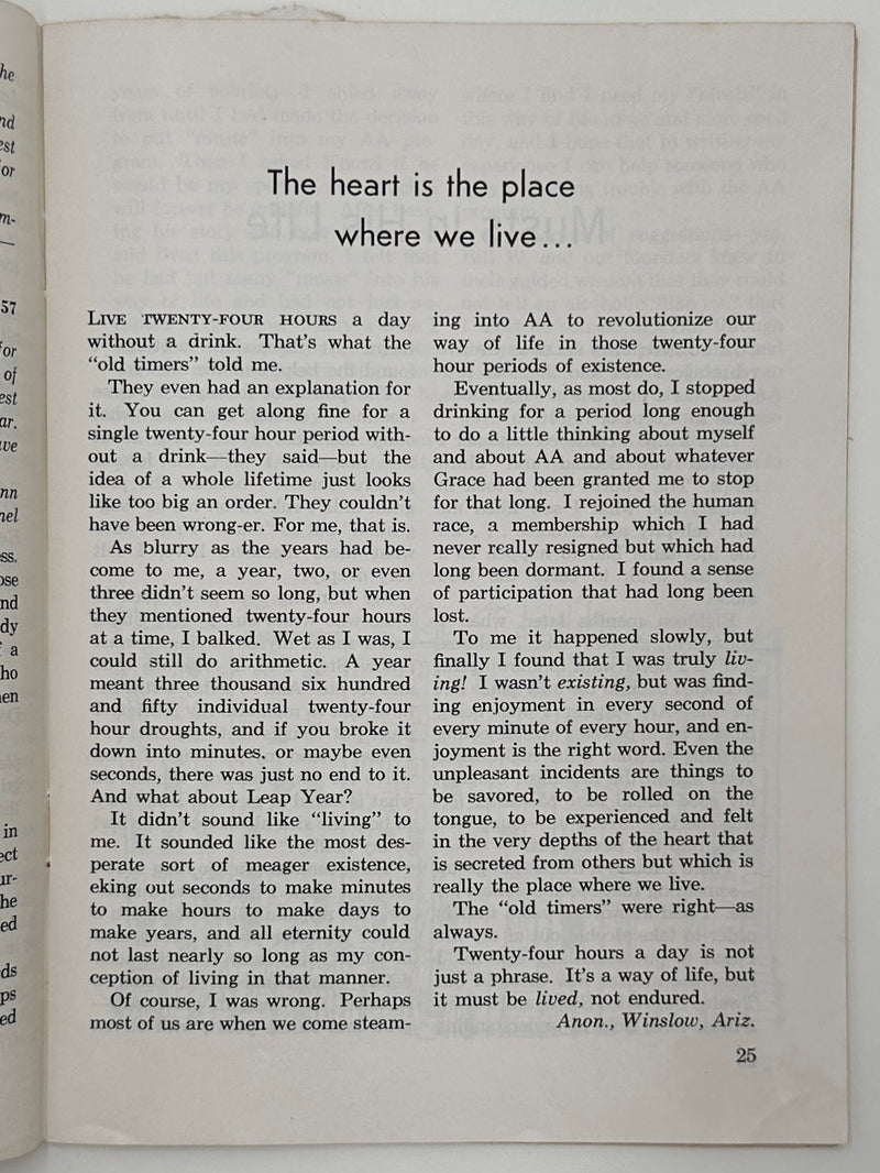AA Grapevine from April 1958 - Guardian of AA by Bill