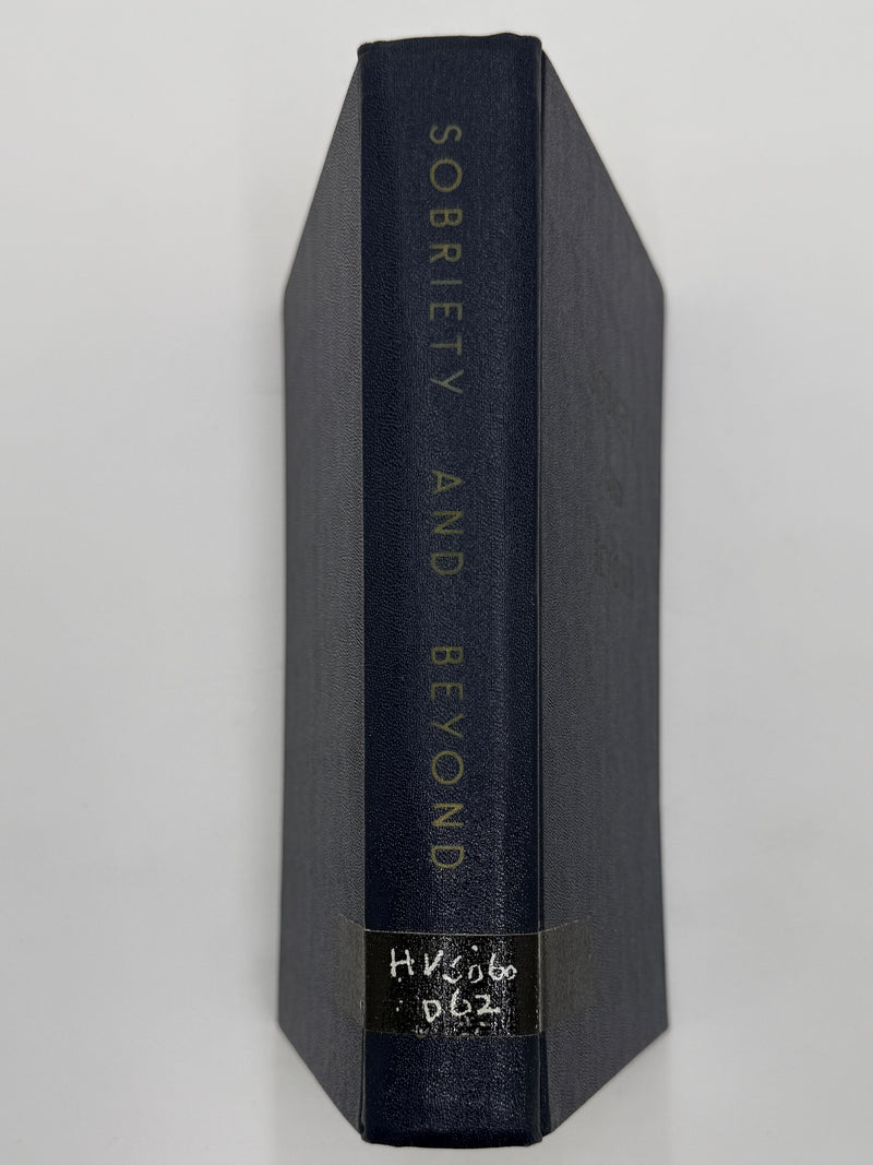 Sobriety and Beyond by Father John Doe - Ralph Pfau - 2nd Printing from 1956 - ODJ