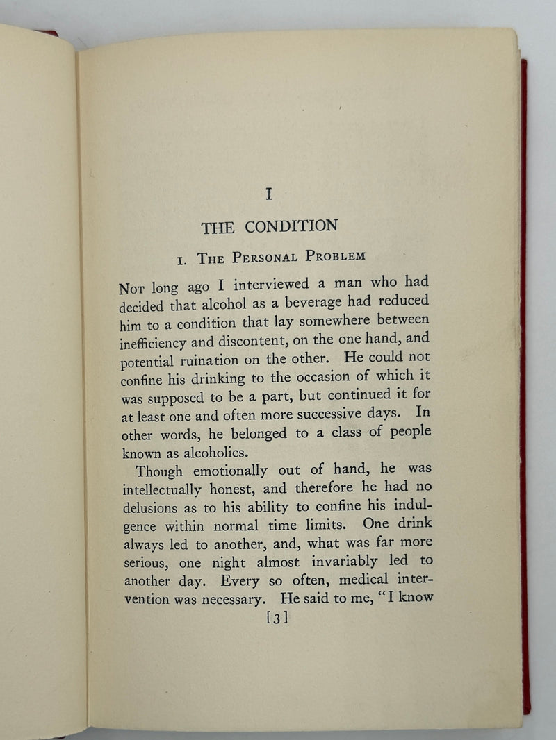 The Common Sense of Drinking by Richard R. Peabody from 1941 - RDJ