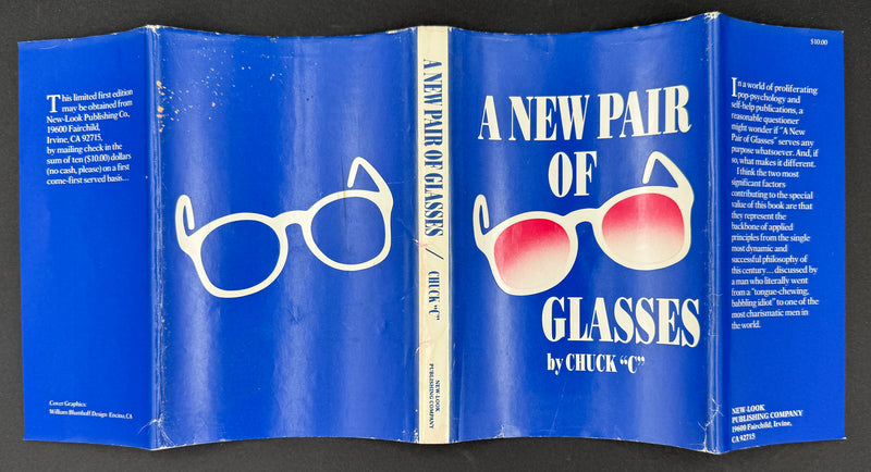 A New Pair of Glasses — Chuck C. — First Edition, First Printing 1984 — Signed & Inscribed — Original Dust Jacket