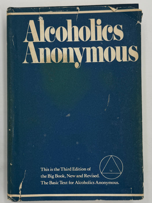 1976 Alcoholics Anonymous Big Book – Third Edition, First Printing – (ODJ)