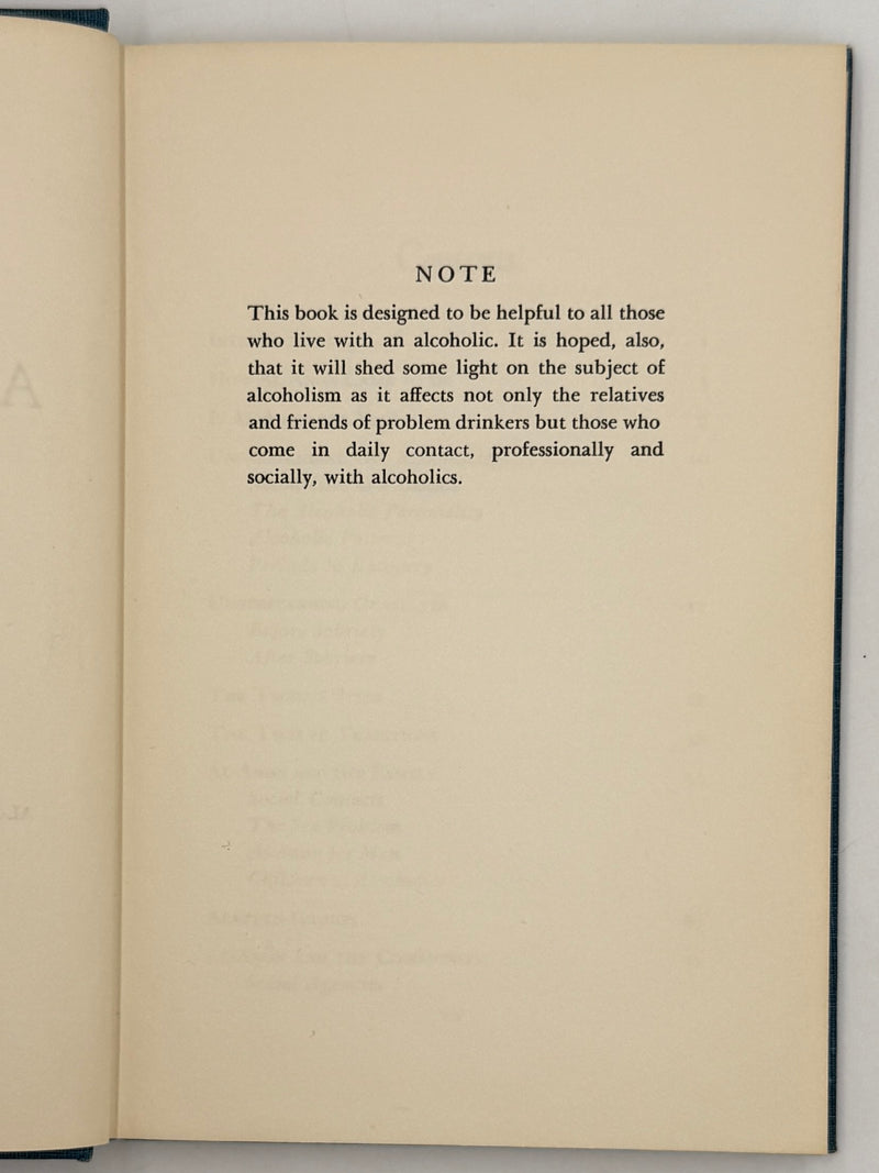 Living with an Alcoholic with the Help of Al-Anon - First Revised Printing from March 1960 - ODJ