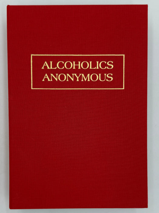 Alcoholics Anonymous First Edition 16th Printing Custom Clamshell Box