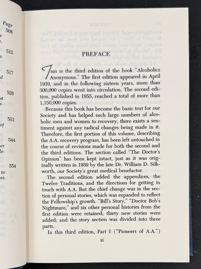 Alcoholics Anonymous — Third Edition, Third Printing (1977)