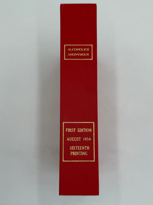 Alcoholics Anonymous First Edition 16th Printing Custom Clamshell Box