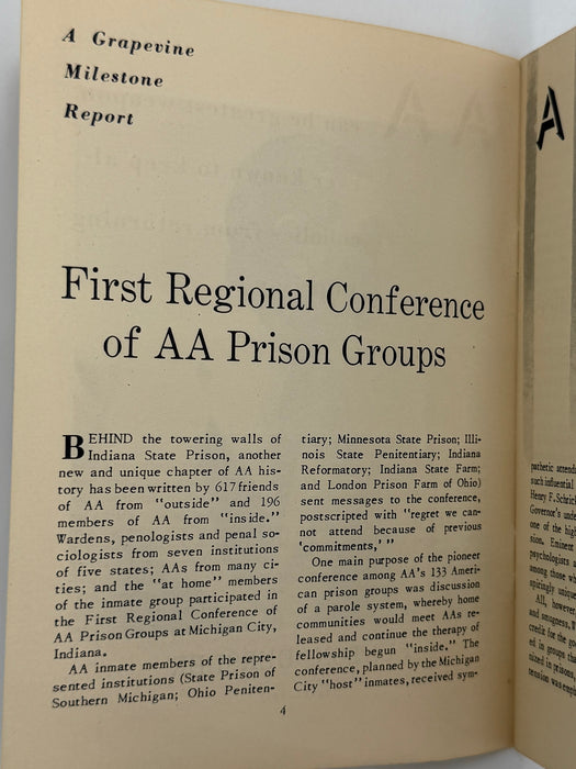 AA Grapevine - AA Prison Groups - July 1952
