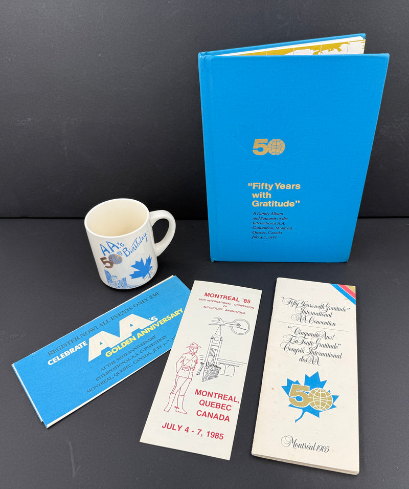 Alcoholics Anonymous 50th Anniversary — 1985 Montreal International Convention Collection