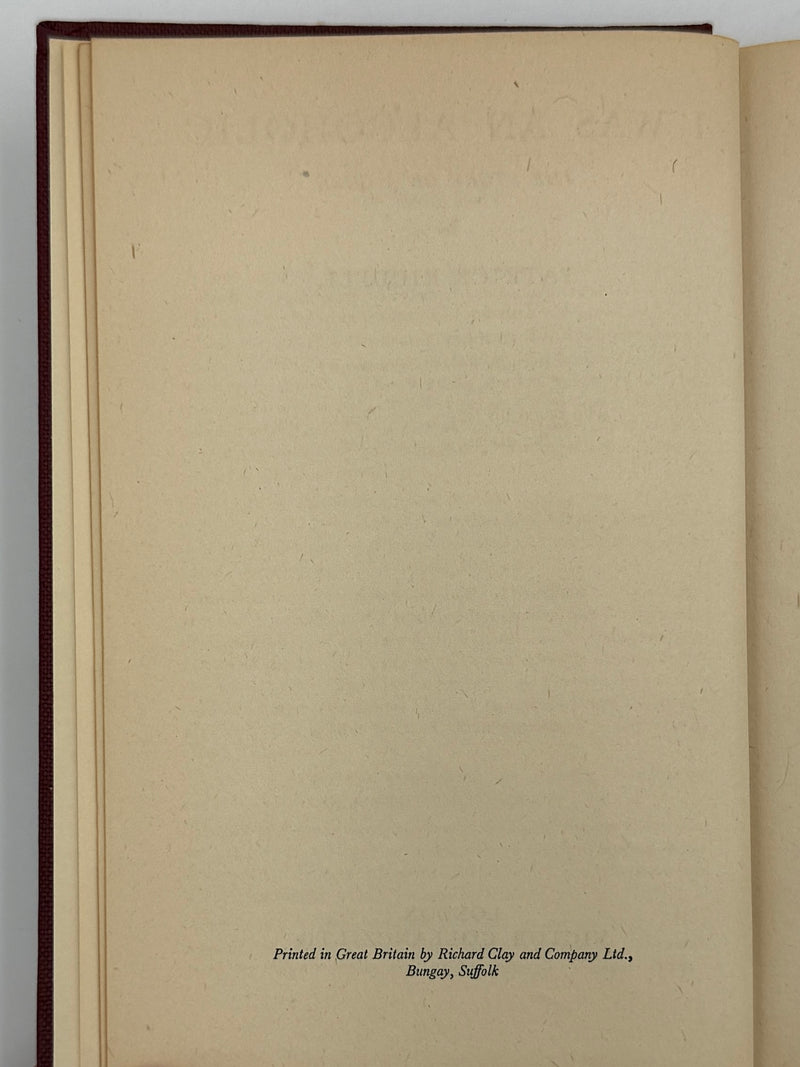 I Was an Alcoholic: The Story of a Cure by Patrick Ridell - SIGNED