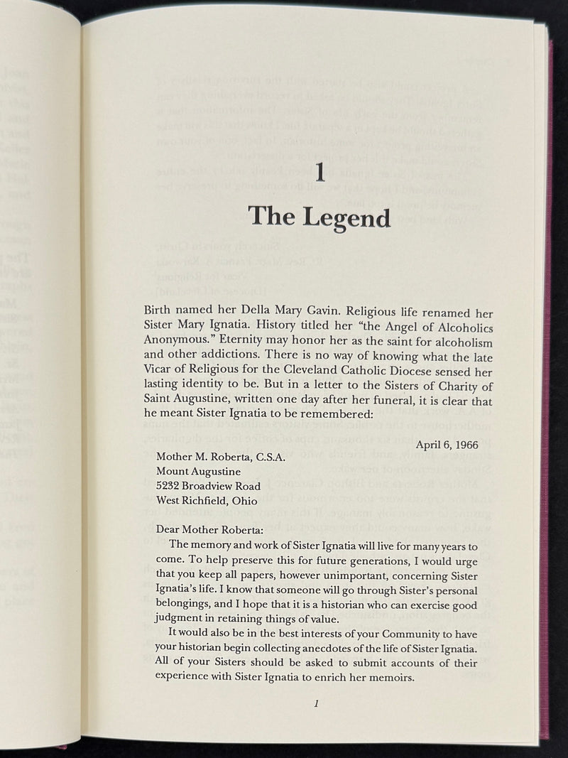 The Sister Ignatia Collection — Two Personally Inscribed Books & A.A. Historical Material