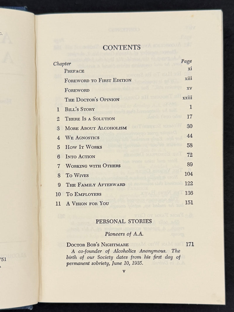 Alcoholics Anonymous — Second Edition, Fourteenth Printing (1973)