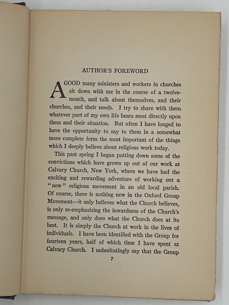 Conversion of the Church by Samuel M. Shoemaker - Fourth Edition Recovery Collectibles