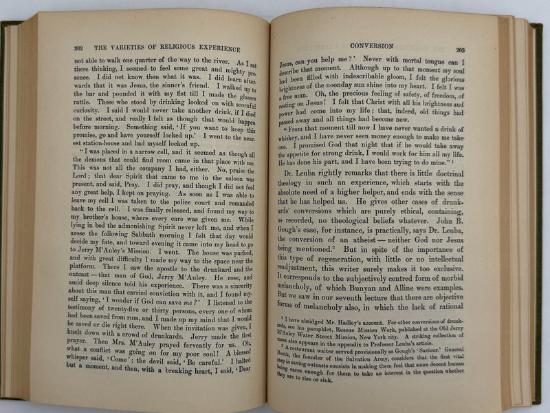 Varieties of Religious Experience by William James - from 1929