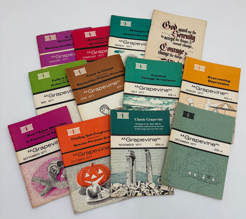 AA Grapevine Complete Set 1977