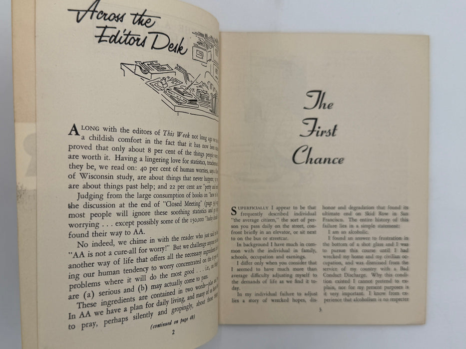 AA Grapevine from October 1954 Recovery Collectibles