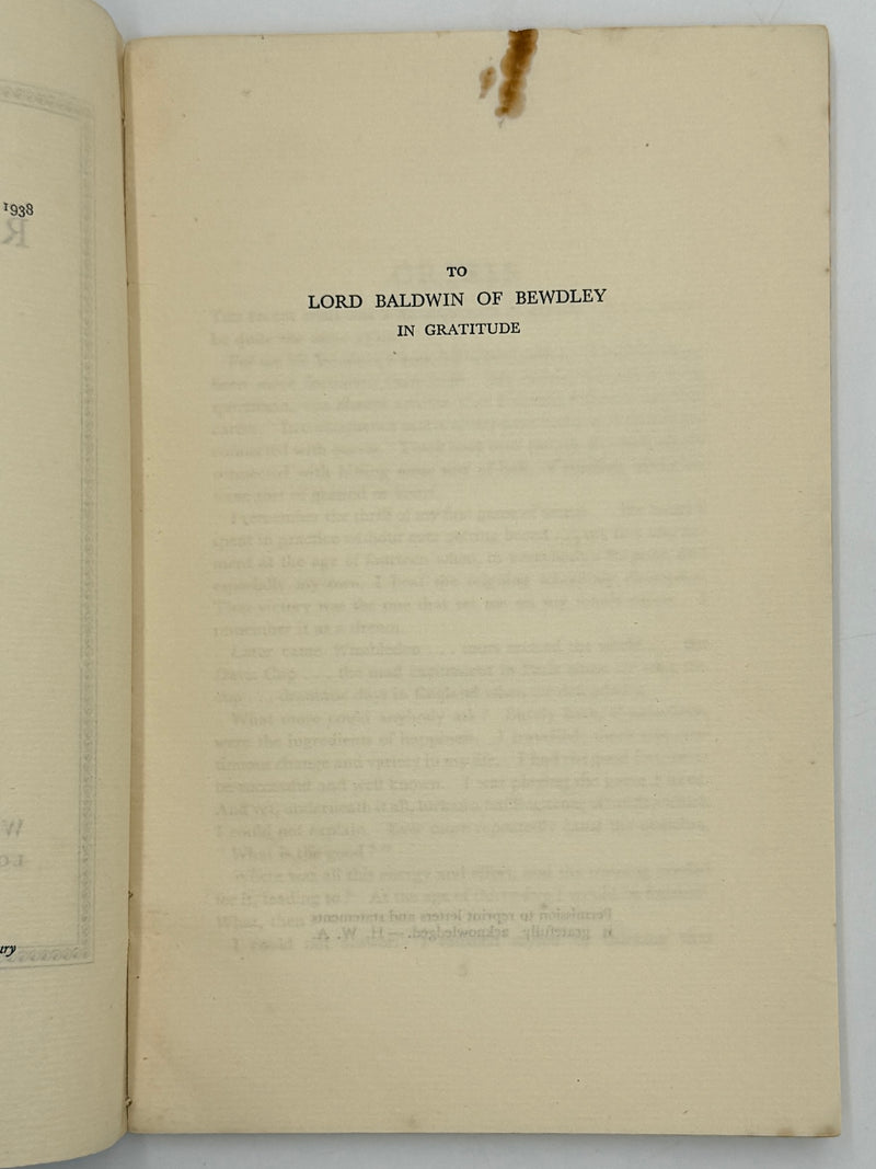 Moral Re-Armament: The Battle For Peace - edited by H.W. “Bunny” Austin