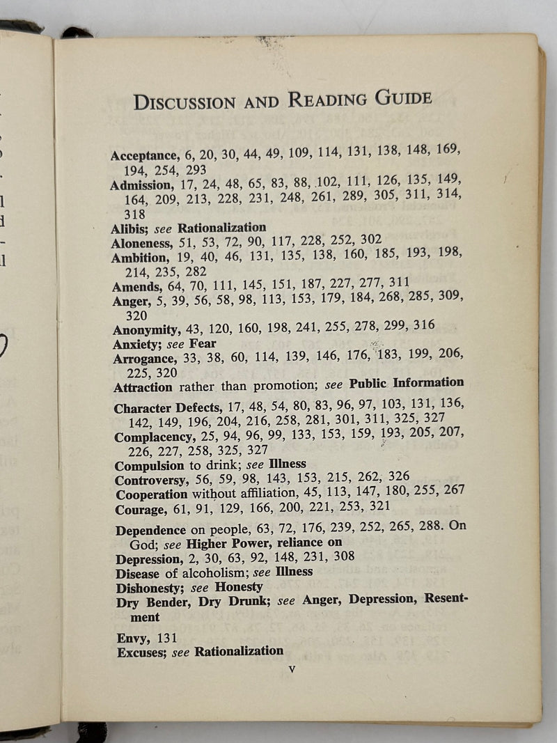 The AA Way of Life - First Printing from 1967 - RDJ