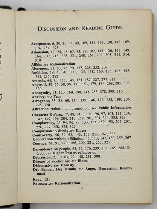 The AA Way of Life - First Printing from 1967 - RDJ