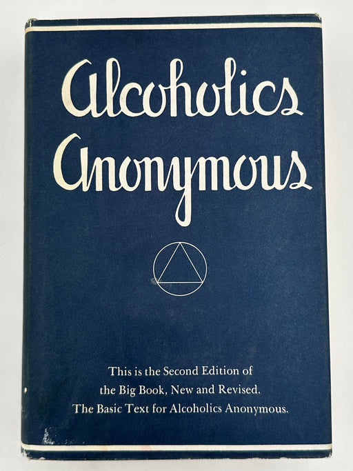 SIGNED by Bill W. - Alcoholics Anonymous Second Edition 5th Printing Recovery Collectibles