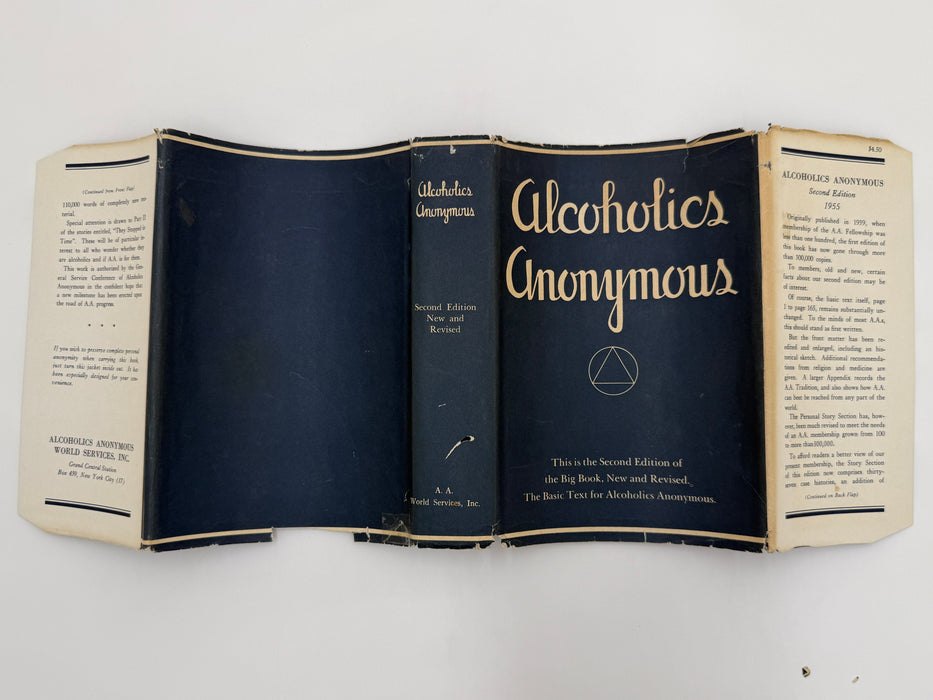 Alcoholics Anonymous Second Edition 4th Printing from 1960 - ODJ