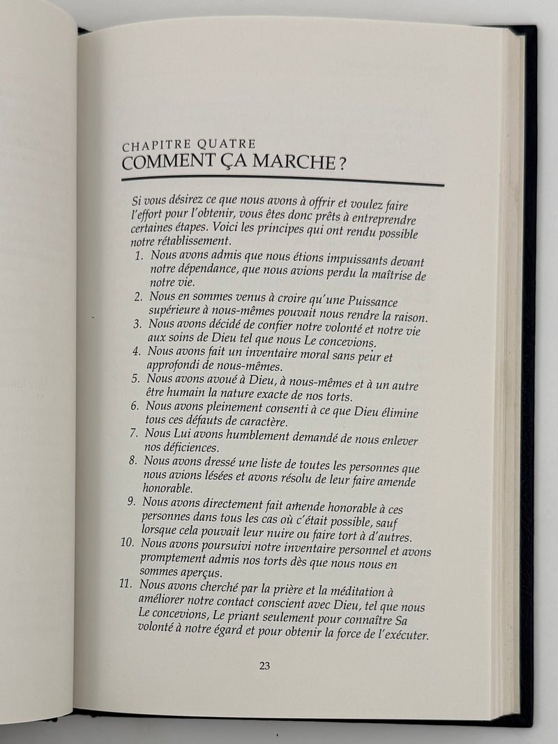 Narcotiques Anonymes — First French Edition, 1990 Printing | Original Dust Jacket