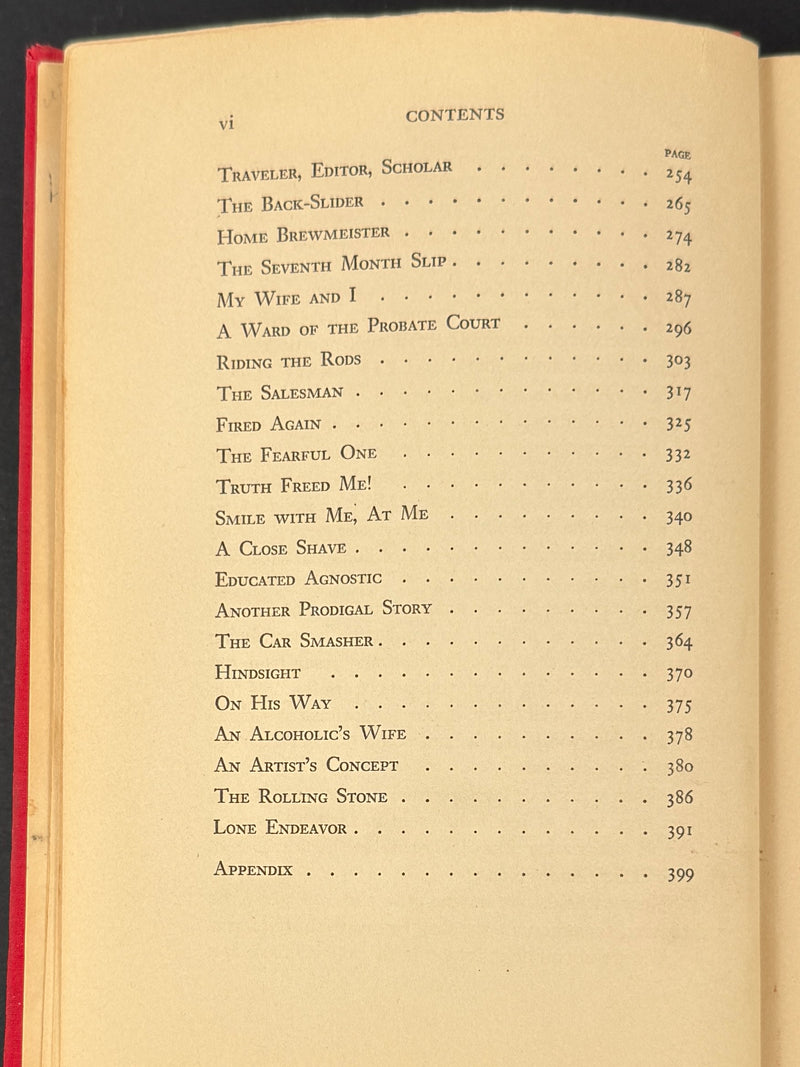 Alcoholics Anonymous — First Edition, First Printing | April 1939
