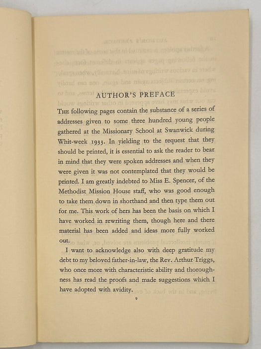 Discipleship by Leslie D. Weatherhead - Revised Edition - 1958