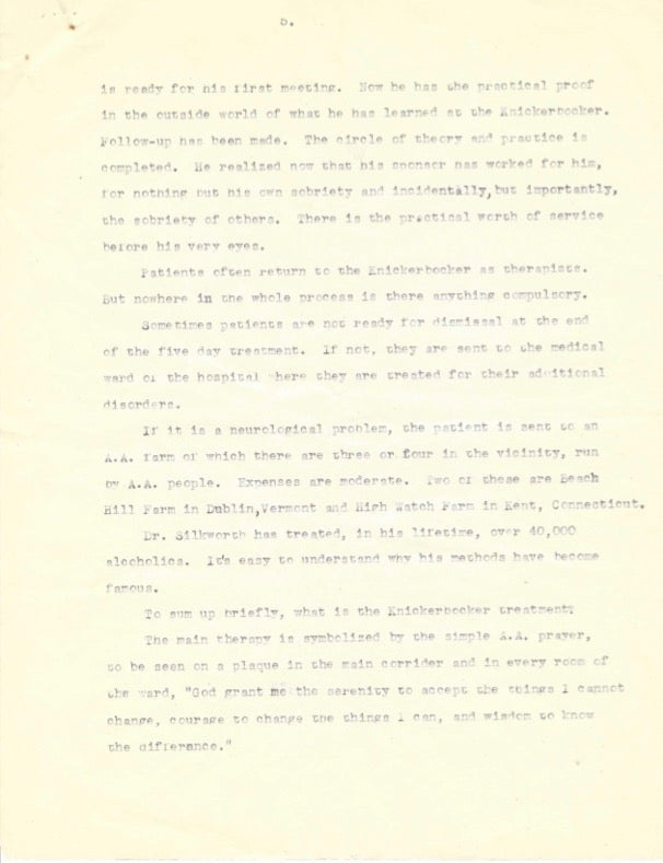 The William D. Silkworth Collection