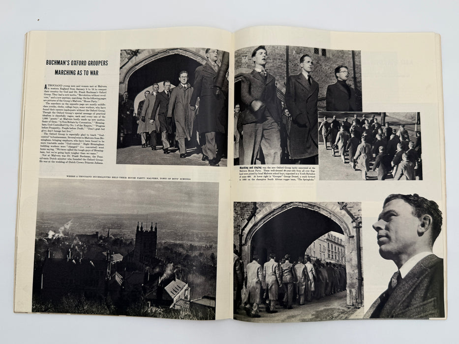Life Magazine from February 15, 1937 - Buchman’s Oxford Groupers Marching As To War