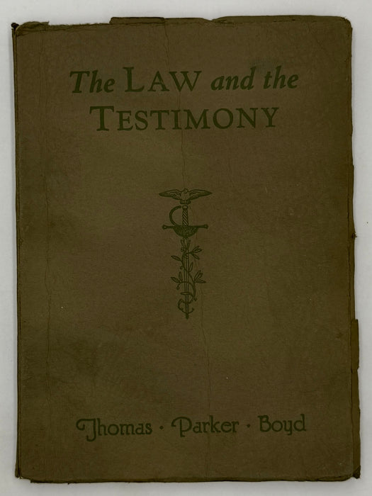 Three Early Works by Thomas Parker Boyd — The Emmanuel Movement & New Thought Tradition