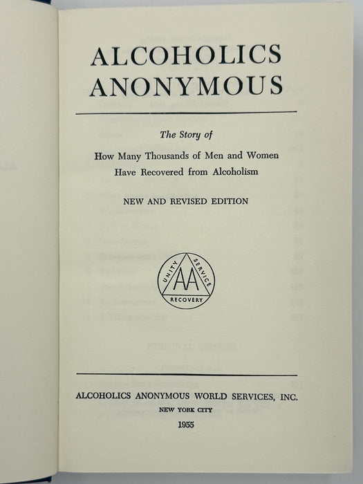Alcoholics Anonymous Second Edition 16th Printing from 1974 - ODJ