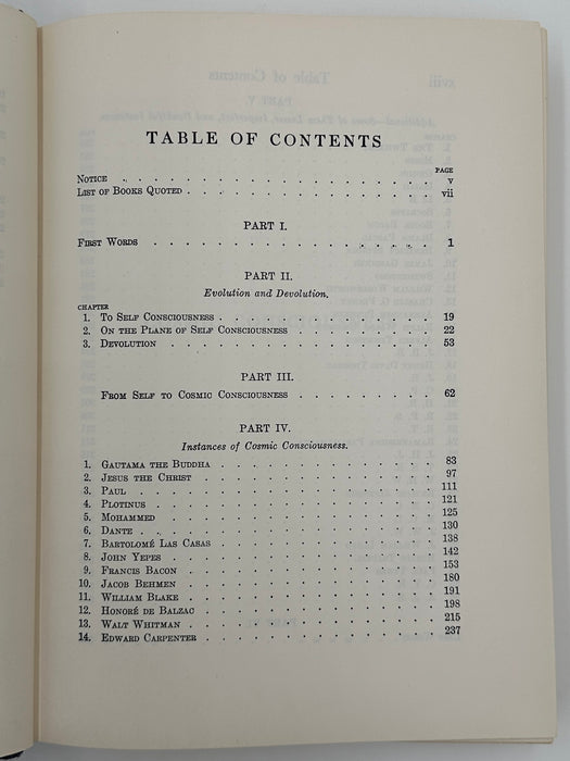 Cosmic Consciousness: A Study in the Evolution of the Human Mind
By RICHARD MAURICE BUCKE, M.D.