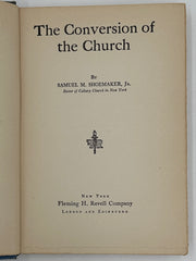 Conversion of the Church by Samuel M. Shoemaker - Fourth Edition Recovery Collectibles