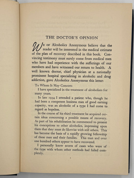 Alcoholics Anonymous First Edition 12th Printing from 1948 - ODJ