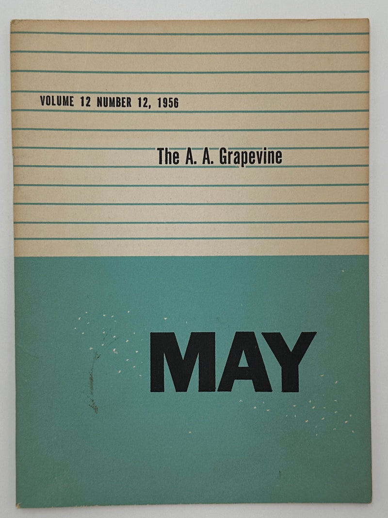 AA Grapevine from May 1956