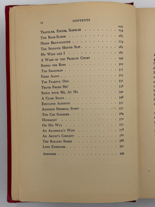 Alcoholics Anonymous (Big Book) — First Edition, First Printing (April 1939)