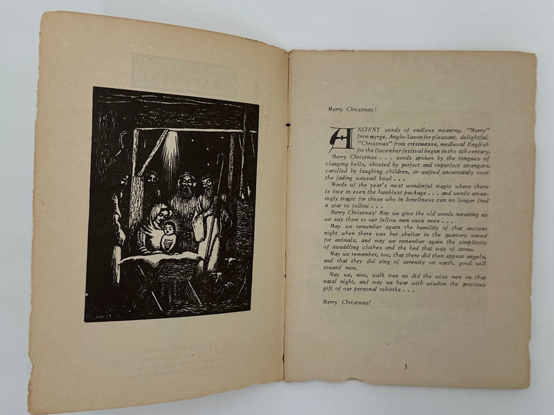 AA Grapevine from December 1951 - Lasker Award