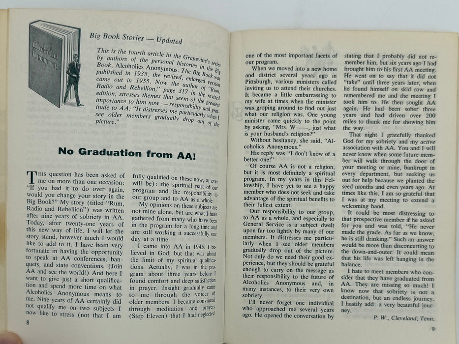 AA Grapevine from January 1968 - Dr. Jung, Dr. Silkworth, and AA by Bill