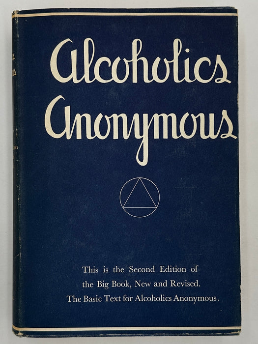 Alcoholics Anonymous Second Edition 2nd Printing with ODJ