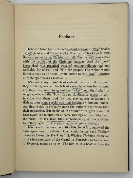 Revive Thy Church Beginning with Me - by Dr. Samuel M. Shoemaker - 1948