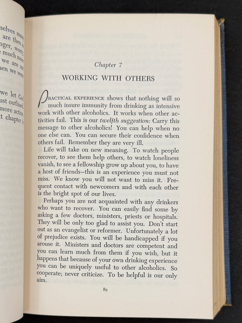 Alcoholics Anonymous — Second Edition, Second Printing (c. 1957)